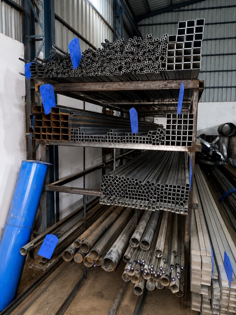 Heavy Tube Storage Rack