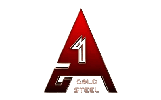A1 Gold Steel Logo